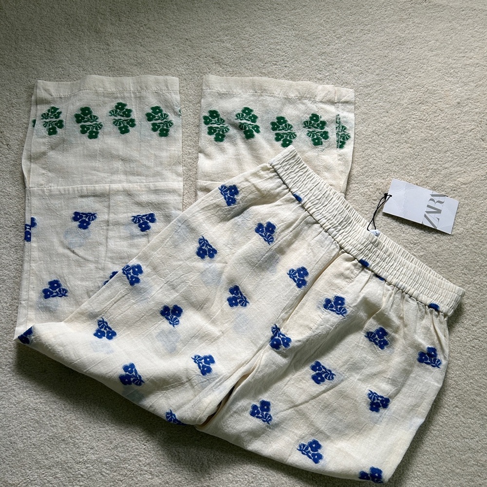 Zara Linen Pants